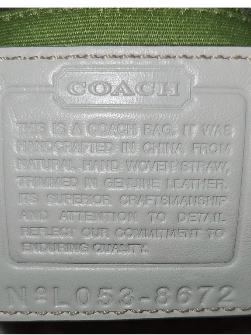 Coach Bumble Bee Floral Y2K Mini Bag, 2005 limited edition shoulder bag - Picture 10 of 10